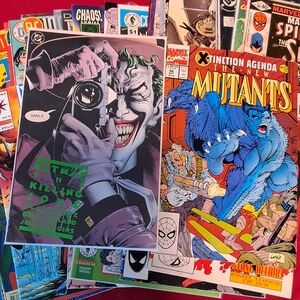 Large Lot of 30 Vintage Comic Books 1974-1994 DC and Marvel/Various Publishers